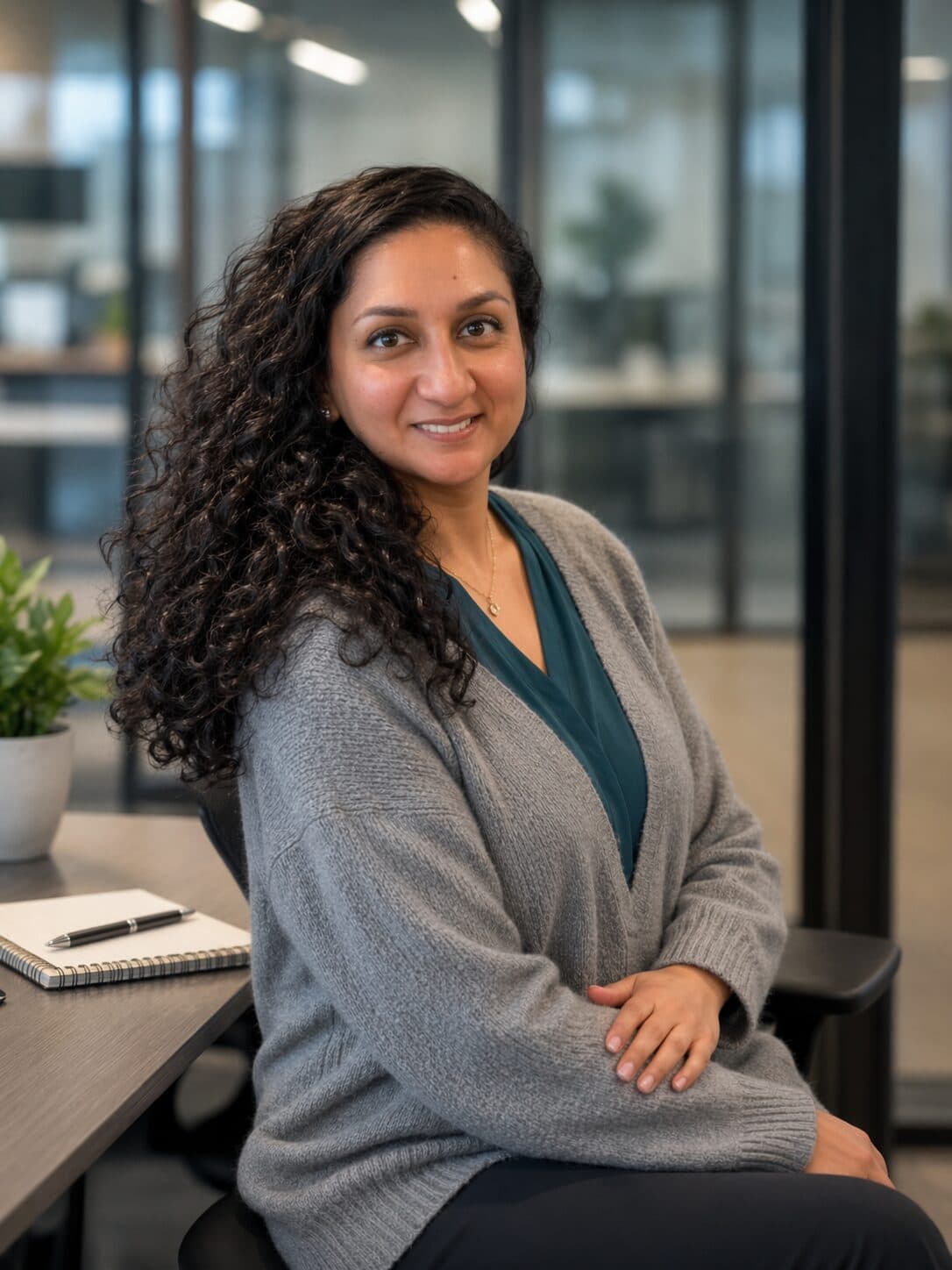 Portrait of Ratna Rao, founder and CEO of RK Ventures